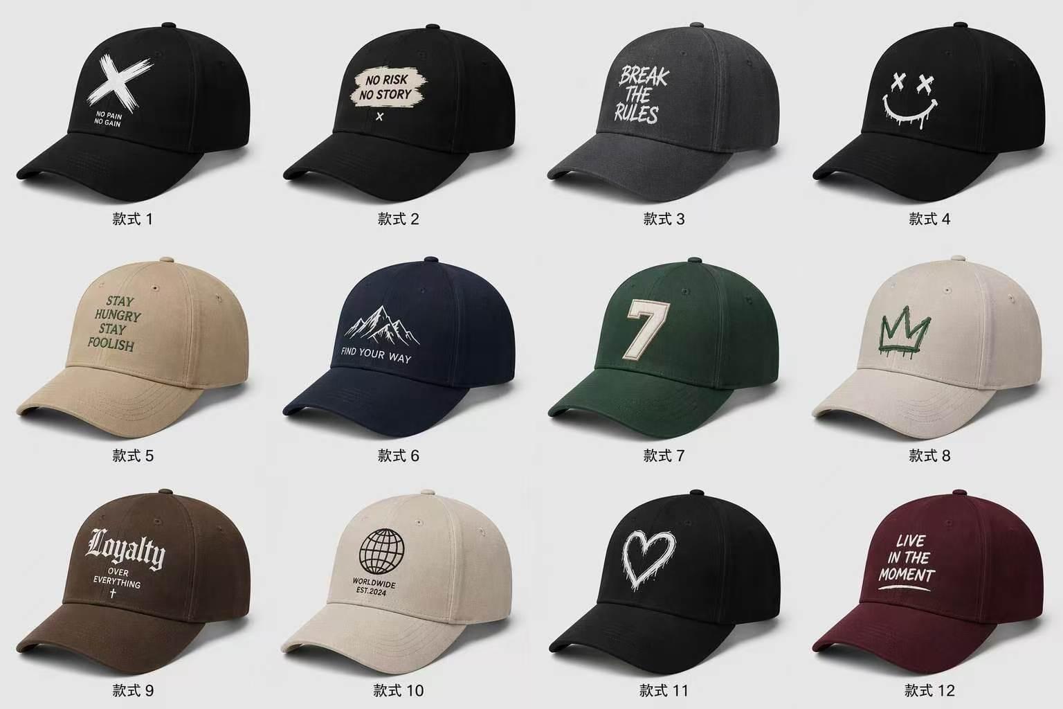 Polyester Baseball Cap 23*22*3cm-Platform Label