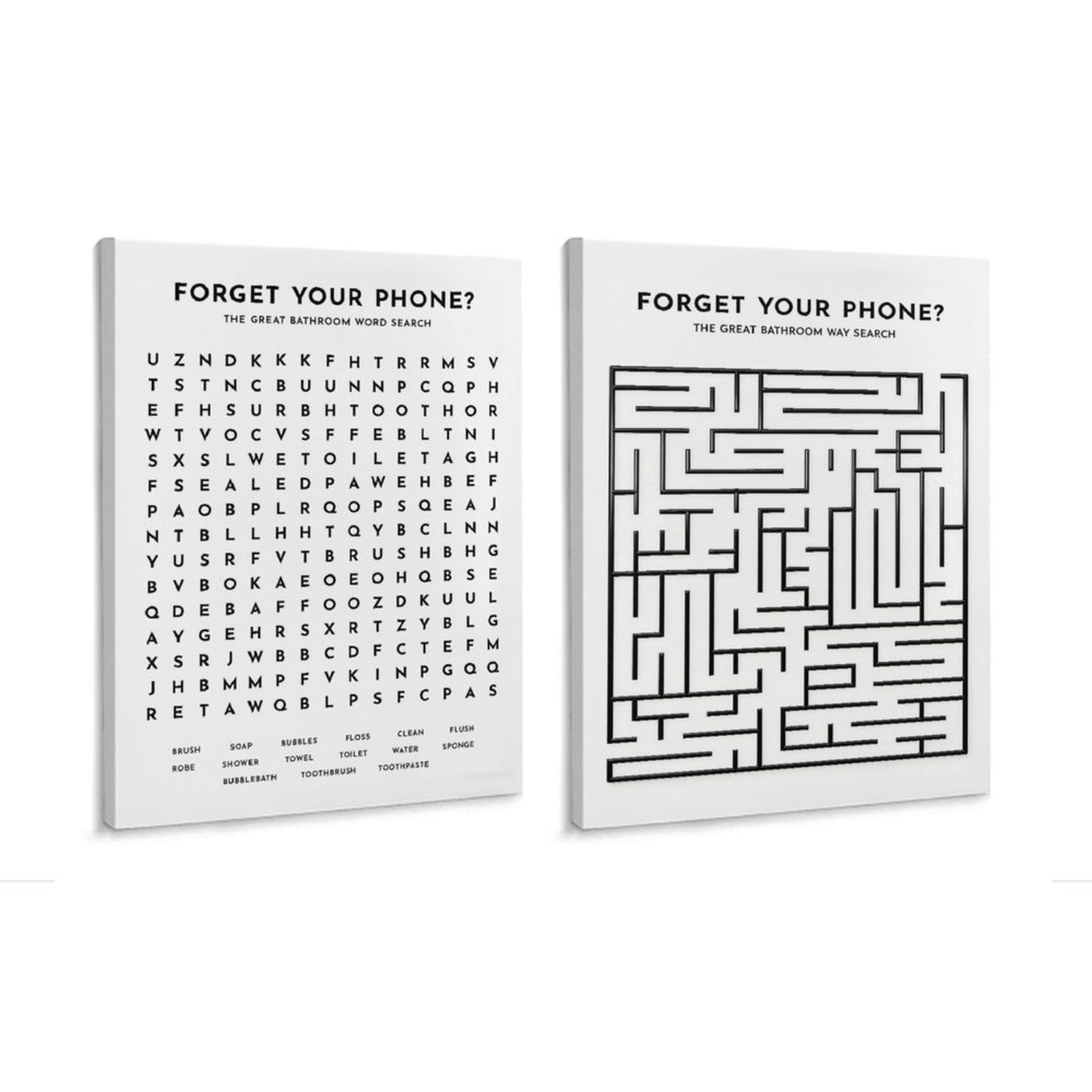 2pcs木框画 40*30cm 竖版-平台面单